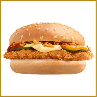 BICKY BURGER - CHICKEN CRISPY