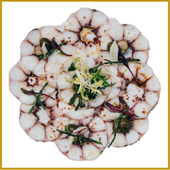 OCTOPUS - VLEES - CARPACCIO