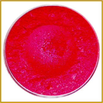 GLITTERKLEURSTOF 36 - ROOD