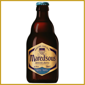 MAREDSOUS - TRIPEL -  330 ML 