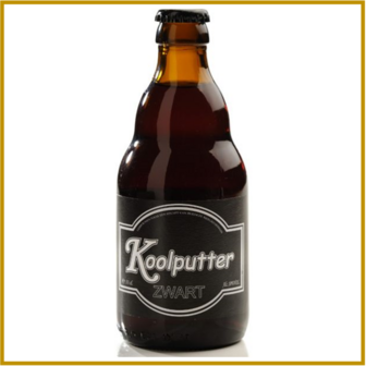 KOOLPUTTERBIER - ZWART - 330 ML