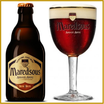 MAREDSOUS - 8&deg; BRUIN - 330 ML