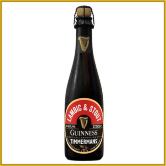 GUINNESS / TIMMERMANS - LAMBIC &amp; STOUT - 375 ML