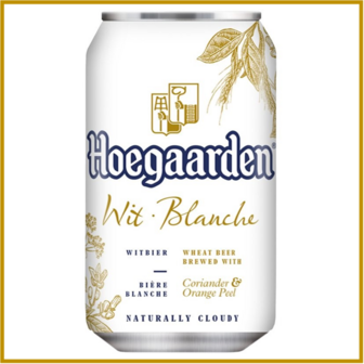 HOEGAARDEN - WIT - 330 ML - BLIK