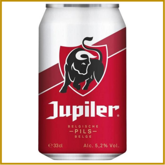 JUPILER - PILSENER - 330 ML - BLIK