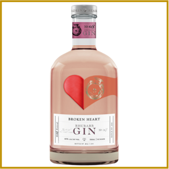 BROKEN HEART - GIN - RABARBER - 500 ML