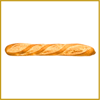 BAGUETTE - GROOT - WIT