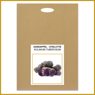 AARDAPPEL - VITELOTTE NOIR - POOTKNOL