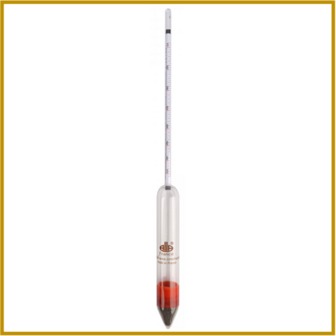 HYDROMETER - ALCOHOL / WATER - 35&deg;C TOT 70&deg;C