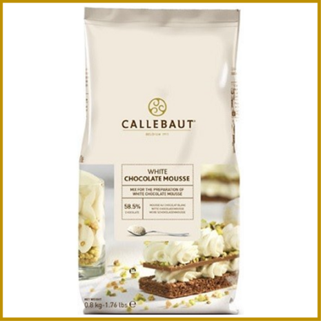 CALLEBAUT CHOCOLADEMOUSSE MIX WIT 