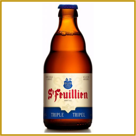 ST FEUILLIEN - TRIPEL -  330 ML 