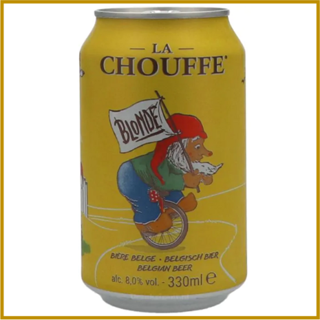 LA CHOUFFE - BLOND - 330 ML - BLIK