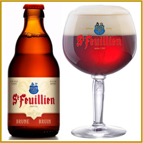 ST FEUILLIEN - BRUNE - 330 ML