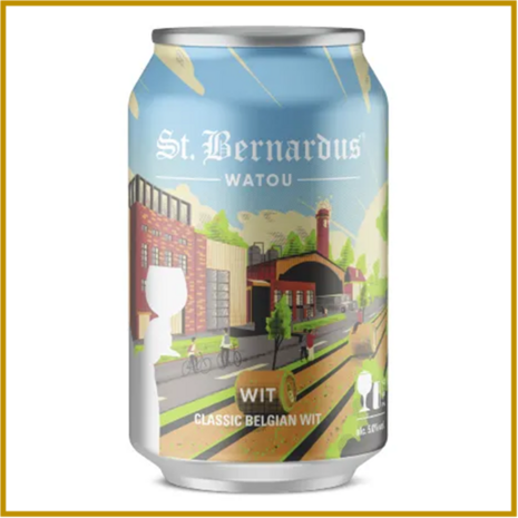 ST BERNARDUS - WIT - 330 ML - BLIK