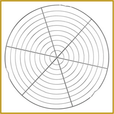 TAARTROOSTER - Ø 32 CM