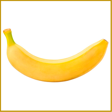 BANAAN - GEDROOGD - SCHIJVEN