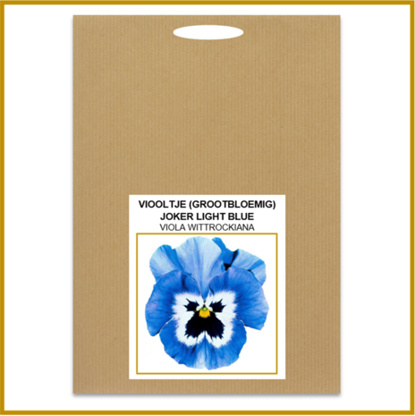 VIOOLTJE (GROOTBLOEMIG) - JOKER LIGHT BLUE - ZADEN