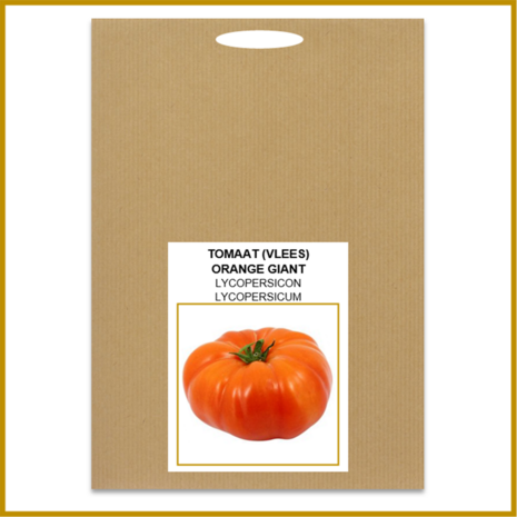 TOMAAT (VLEES) - GIANT ORANGE - ZADEN